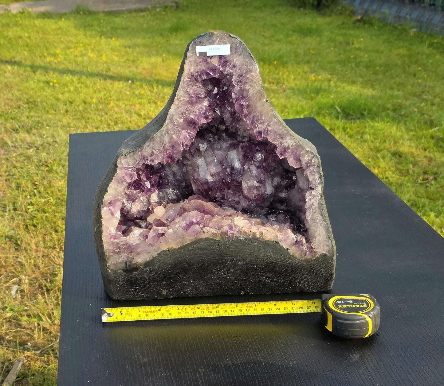 Dark Amethyst Crystal Church 19.6 KG
