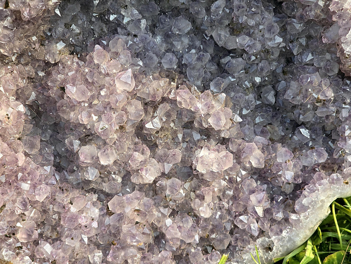 Large Amethyst Crystal Bowl Geode With Lid 23.7 KG