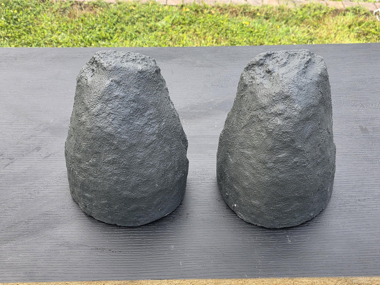 2 X Quartz Crystal Church Geode Pair