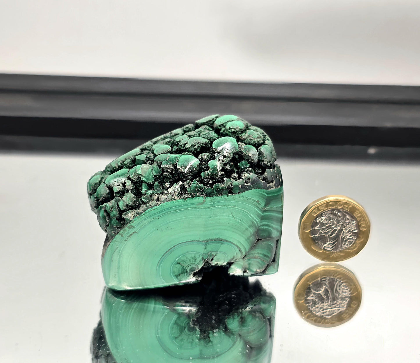 Malachite bohydrional Crystal Polished (#DP)
