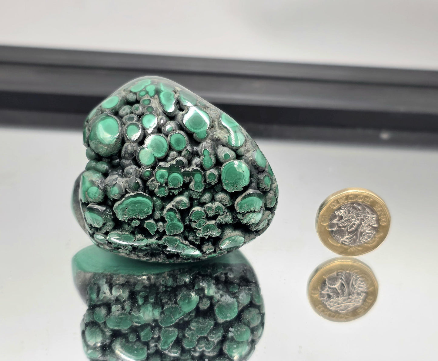 Malachite bohydrional Crystal Polished (#DP)