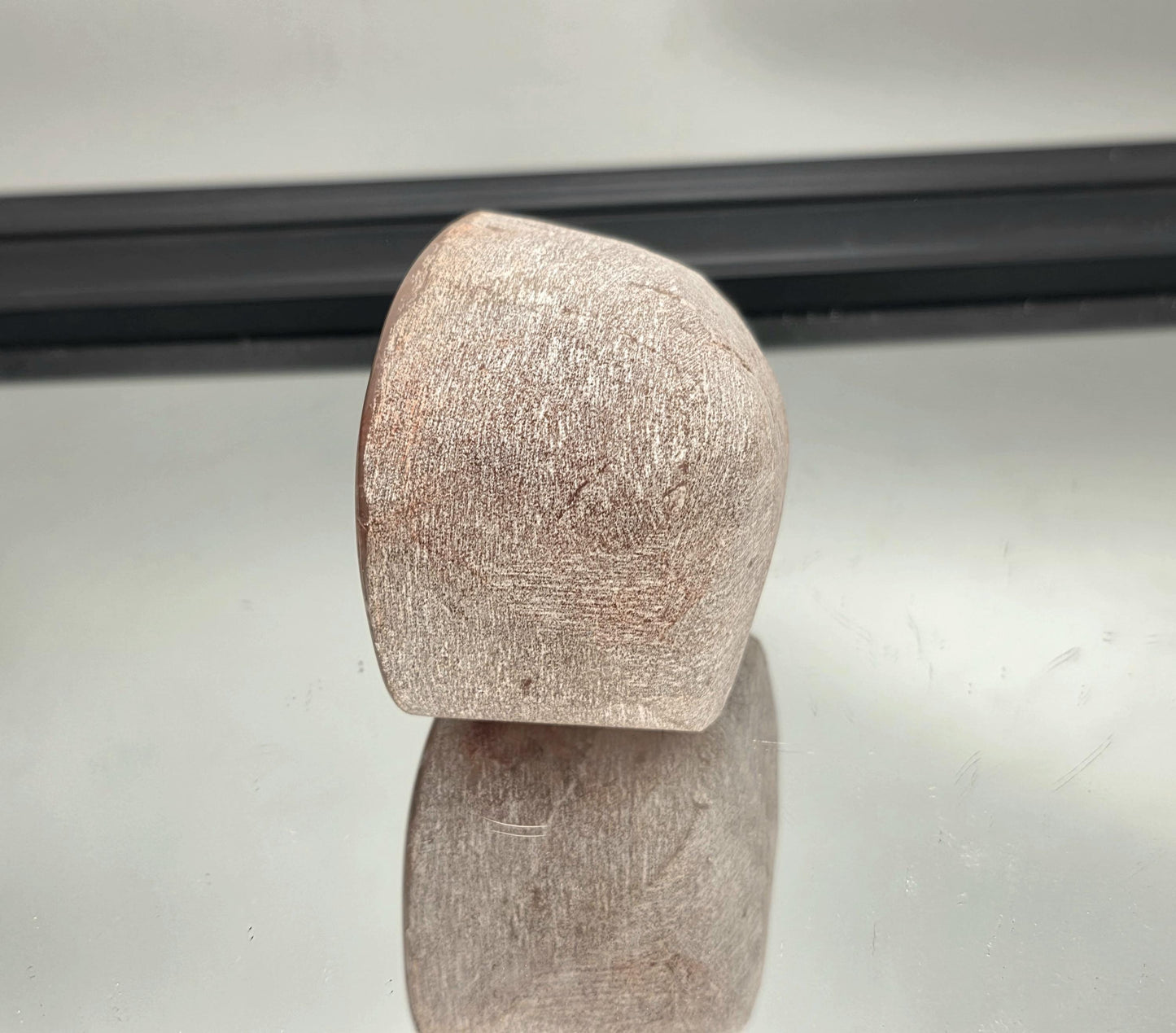 Extra large Fire Quartz Crystal Emma Egg