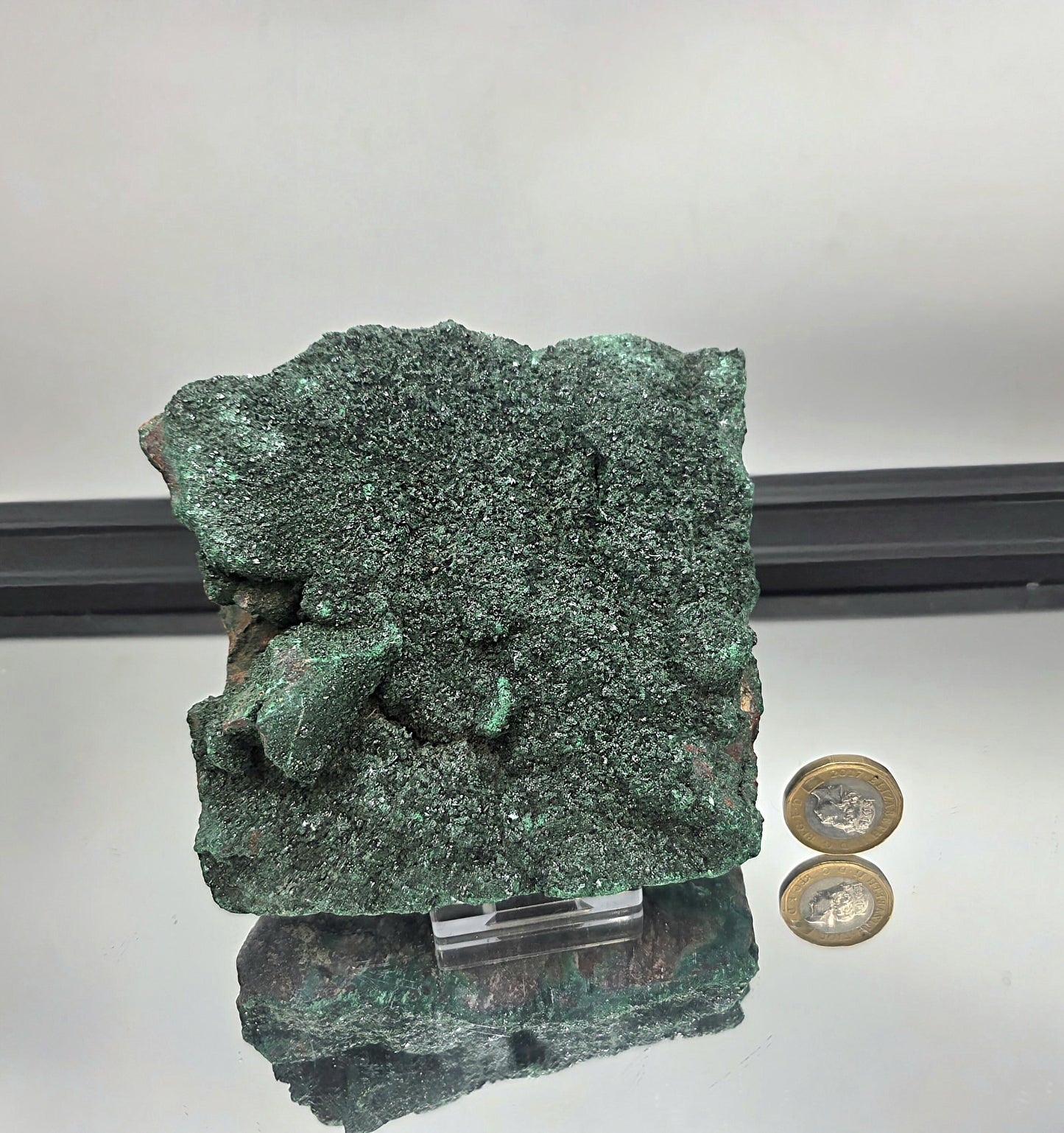 Crystalised Malachite 835g (#1)