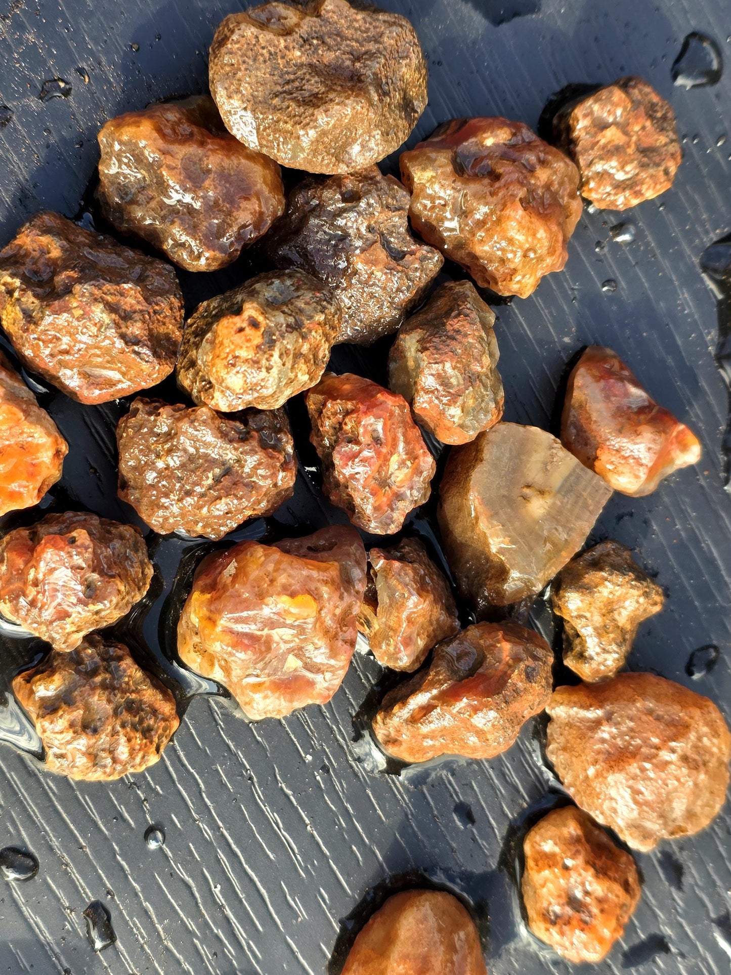 Small Malawi Agate Crystal Geodes Rough 500g Batch