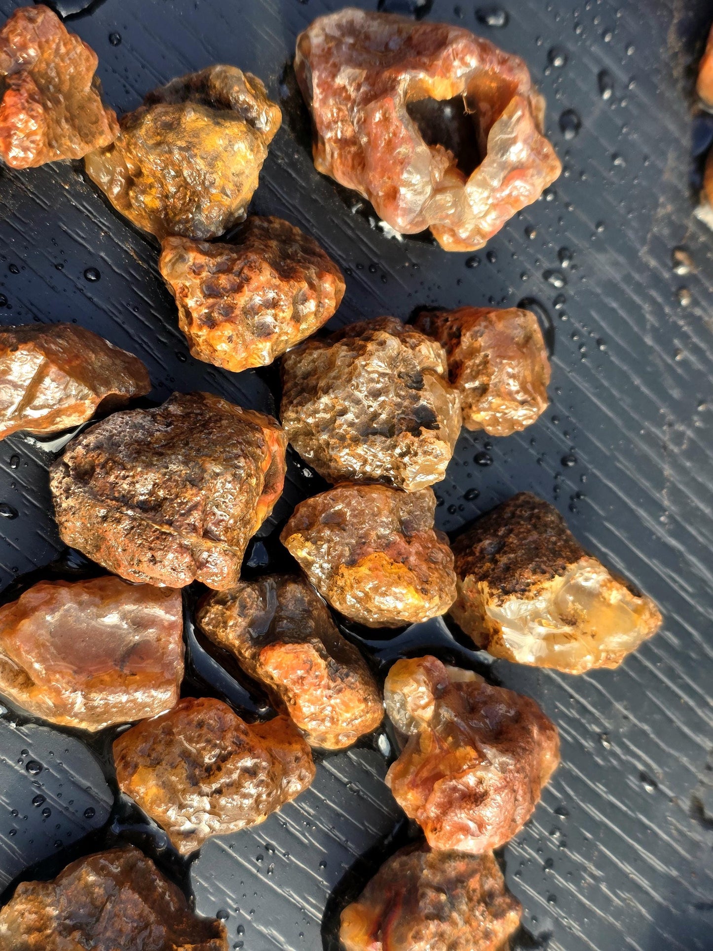 Small Malawi Agate Crystal Geodes Rough 500g Batch