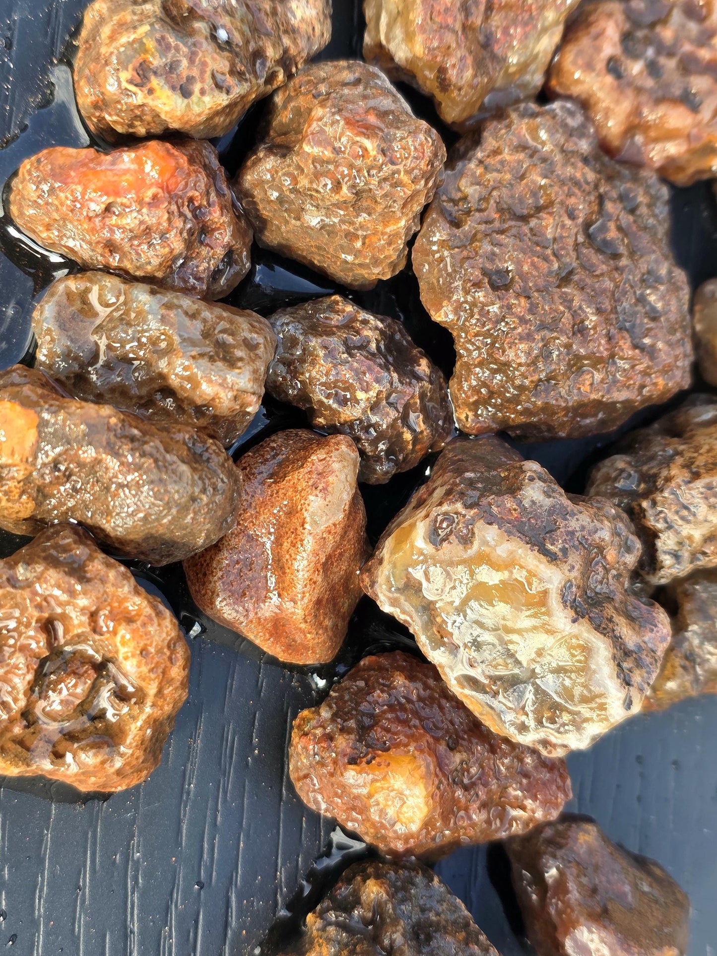 Small Malawi Agate Crystal Geodes Rough 500g Batch