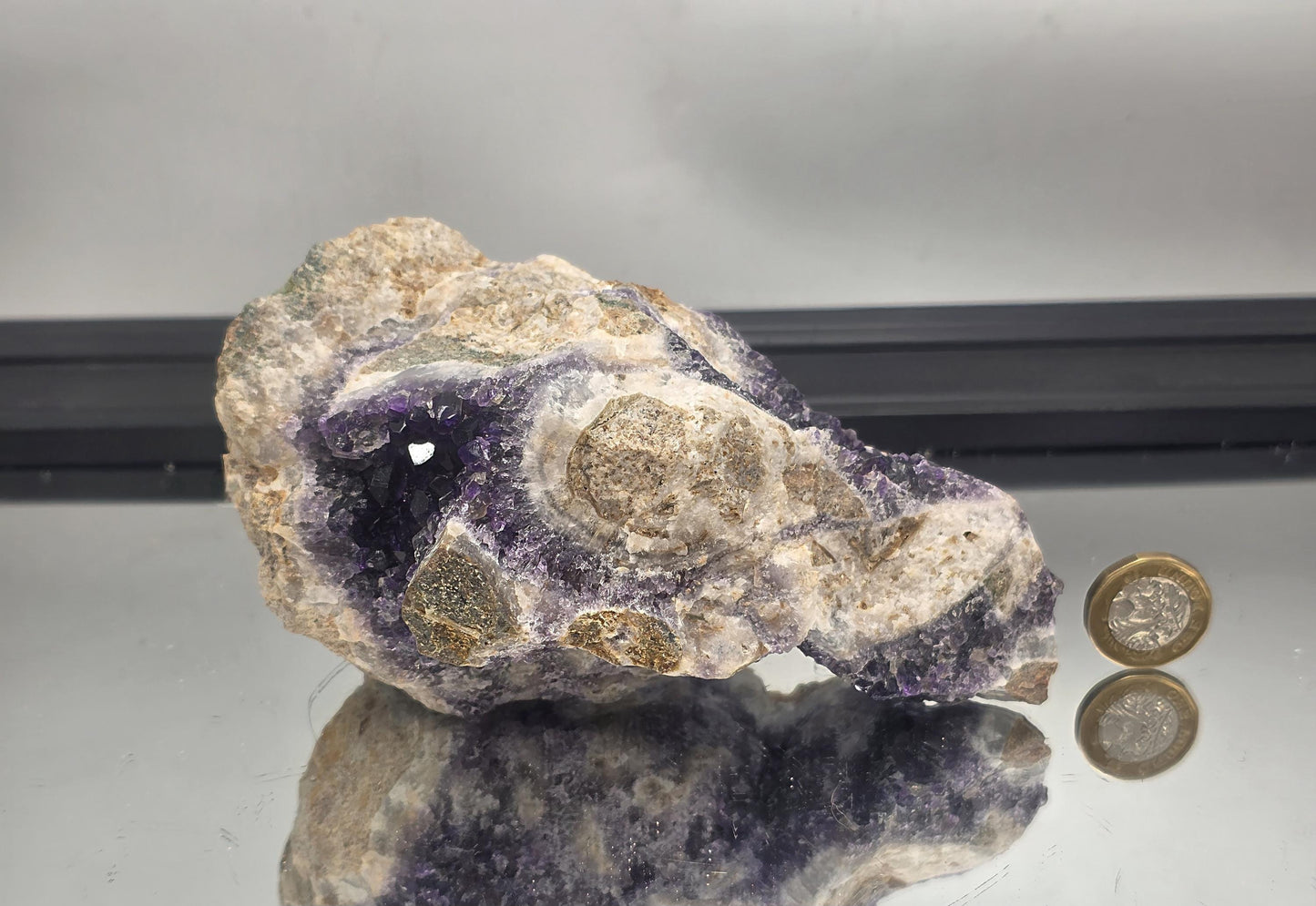 Mapatizya Amethyst Crystal Dark Purple (#3)