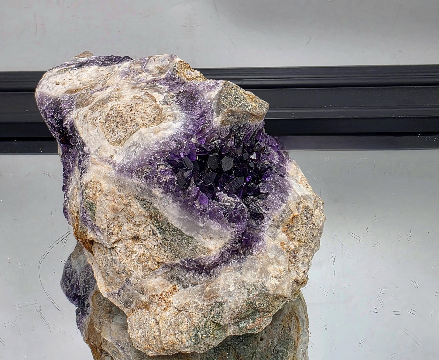 Mapatizya Amethyst Crystal Dark Purple (#3)
