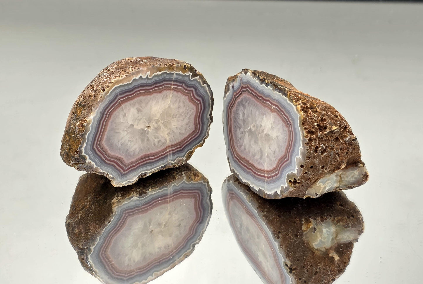 Malawi Agate Colour Banded Polished Crystal (#59)