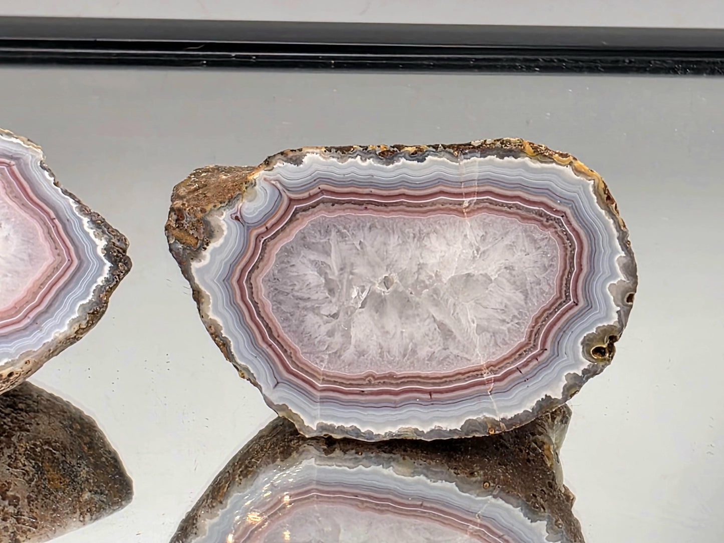 Malawi Agate Colour Banded Polished Crystal (#59)