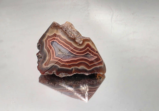 Malawi Agate Colour Banded Polished Crystal  (#53)