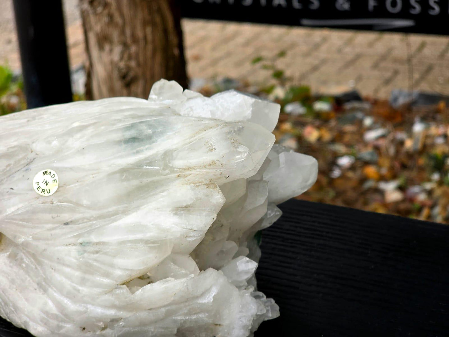 Large Quartz Crystal Eagle #6 | Hand-Carved in Peru | Natural Quartz | Crystal Sculpture | Unique Gift