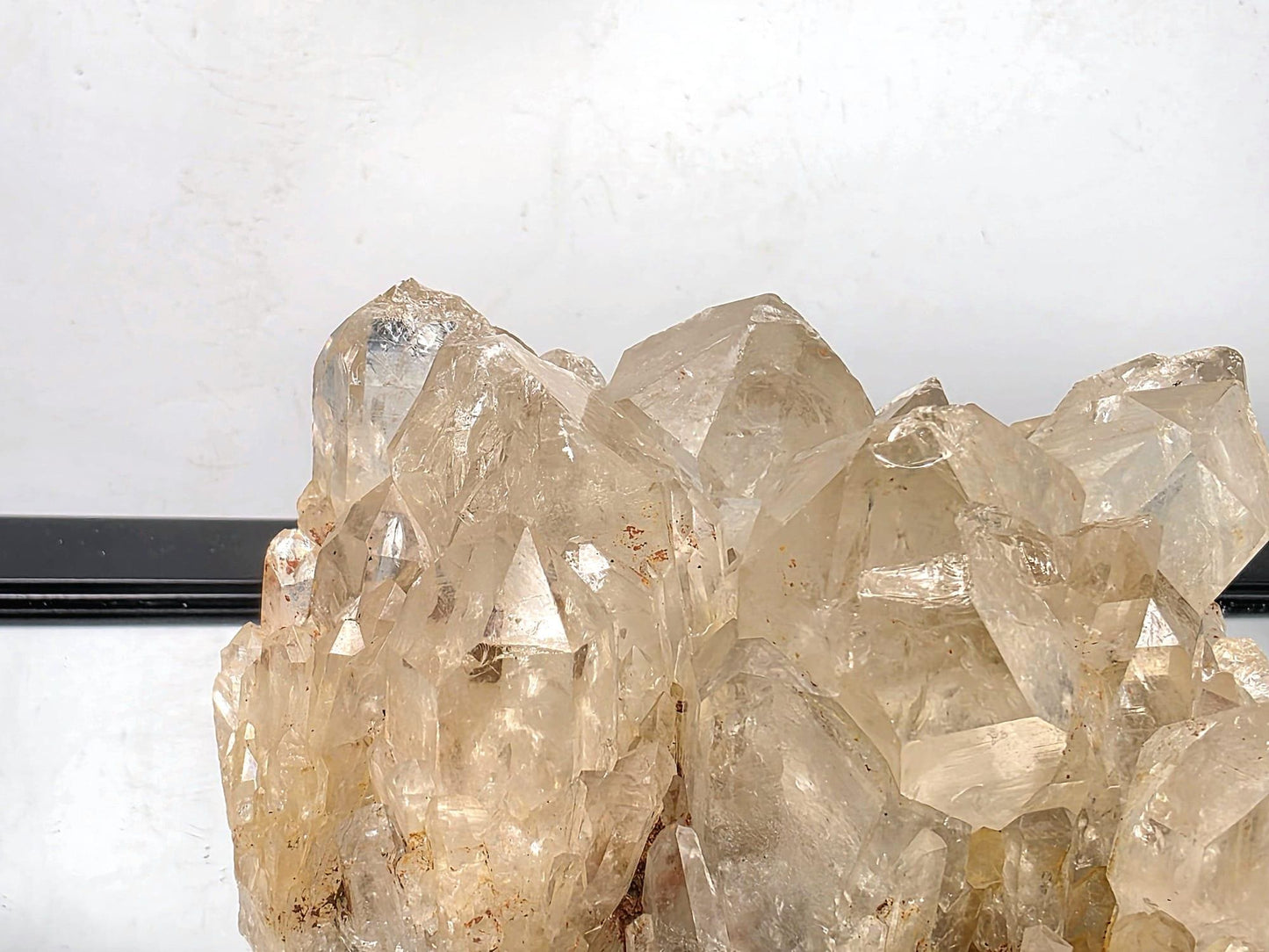 Large Kundalini Citrine Natural Crystal | Golden Citrine Quartz Cluster | Statement Home Décor #59