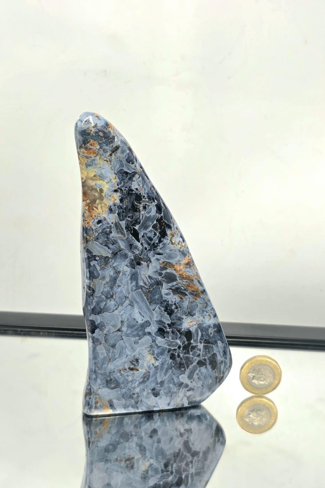 XL Pietersite Crystal Slice 276g