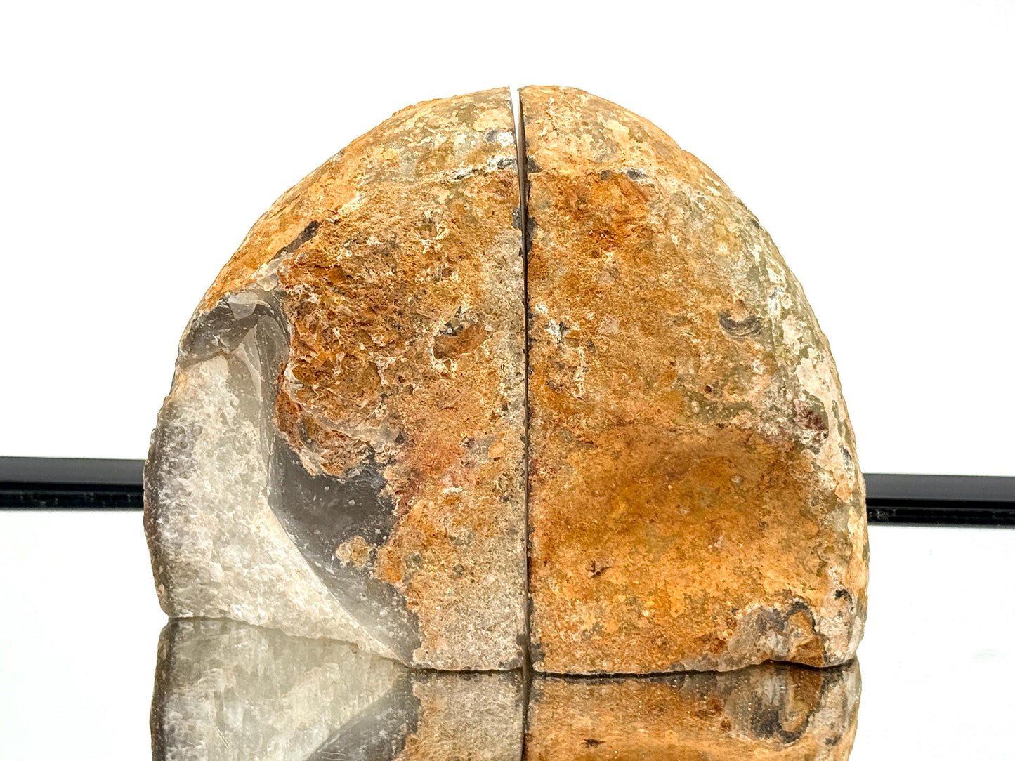 Large Crystal Bookends Home Decor Office Gift Natural Agate Quartz (#30)