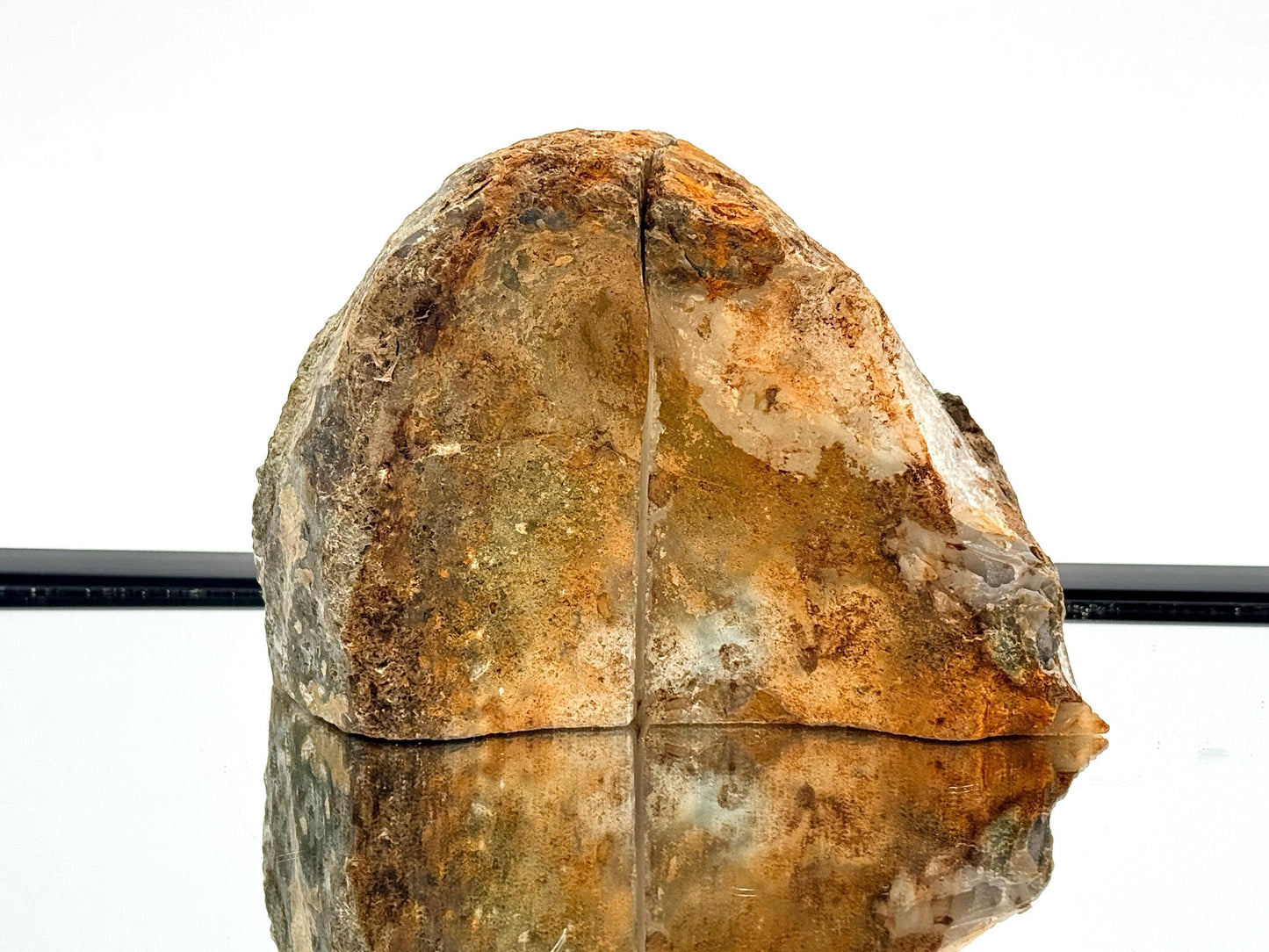 Large Crystal Bookends Home Decor Office Gift Natural Agate Quartz (#36)