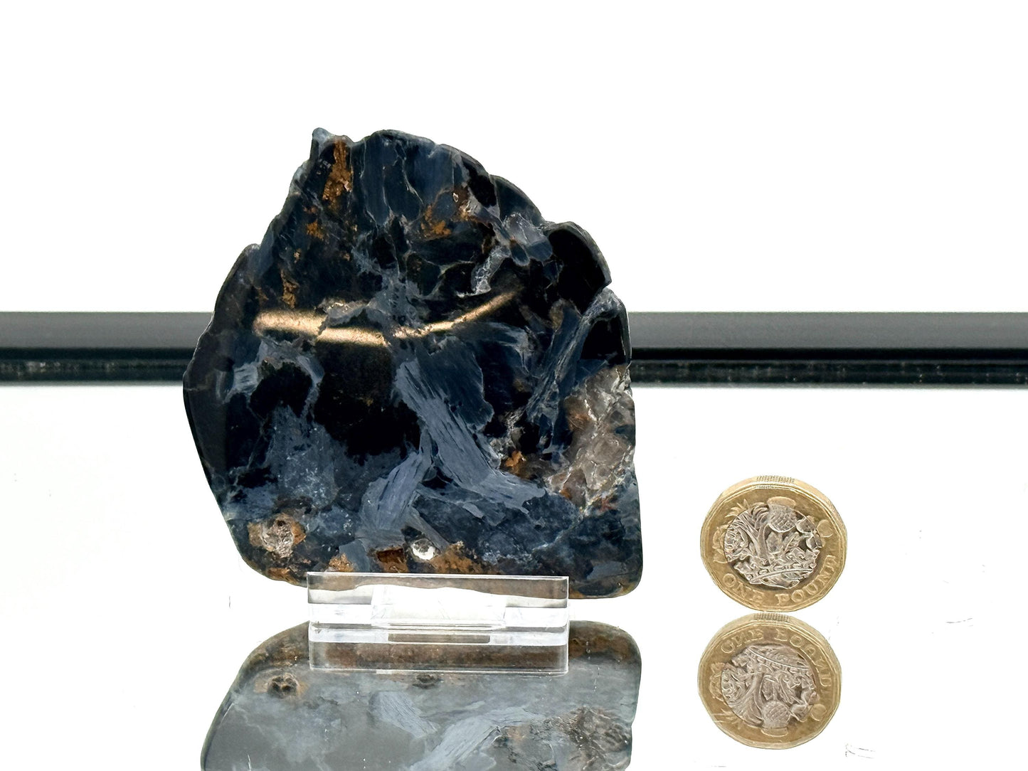 Large Pietersite Crystal Slice (#13)