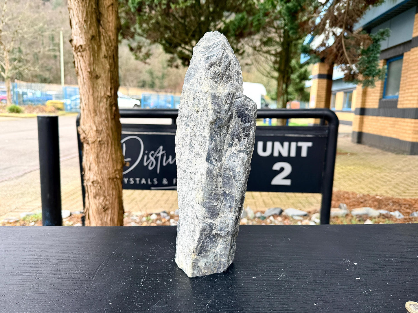 XL Purple Labradorite Freestanding Crystal (#3)