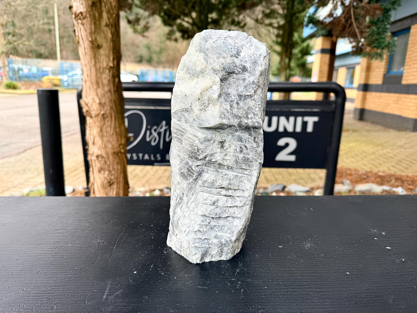 XL Purple Labradorite Freestanding Crystal (#1)