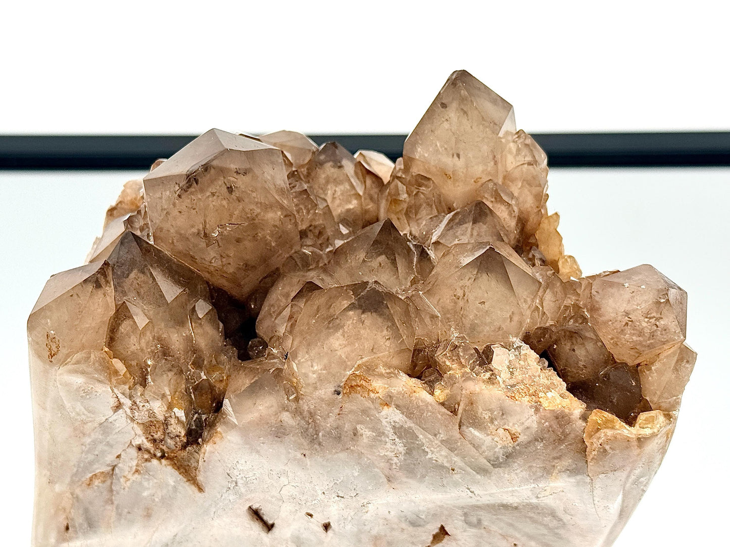 Kundalini Citrine Natural Crystal Cluster With Polished Edge (#2) RESERVED