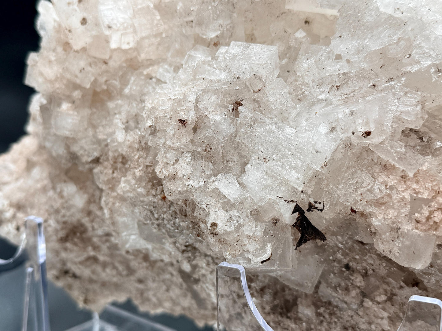 XXL Halite Cluster With Insect Inclusions - 7.11kg - Morocco