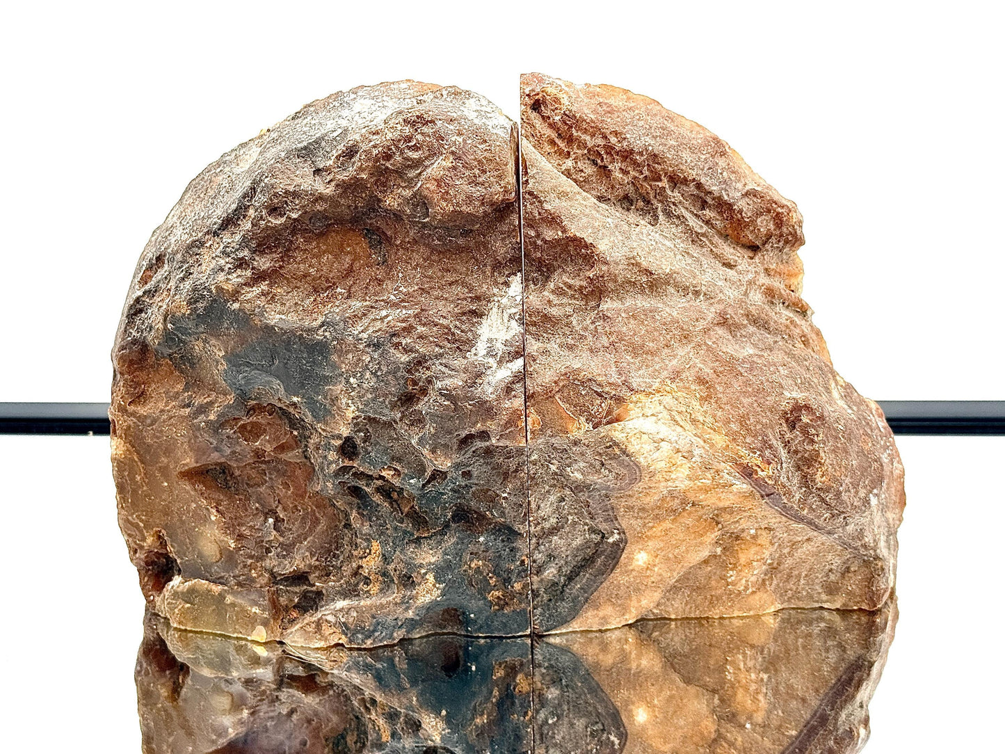 Extra Large Agate Crystal Bookends Home Decor Office Gift Natural Agate Quartz (#59)