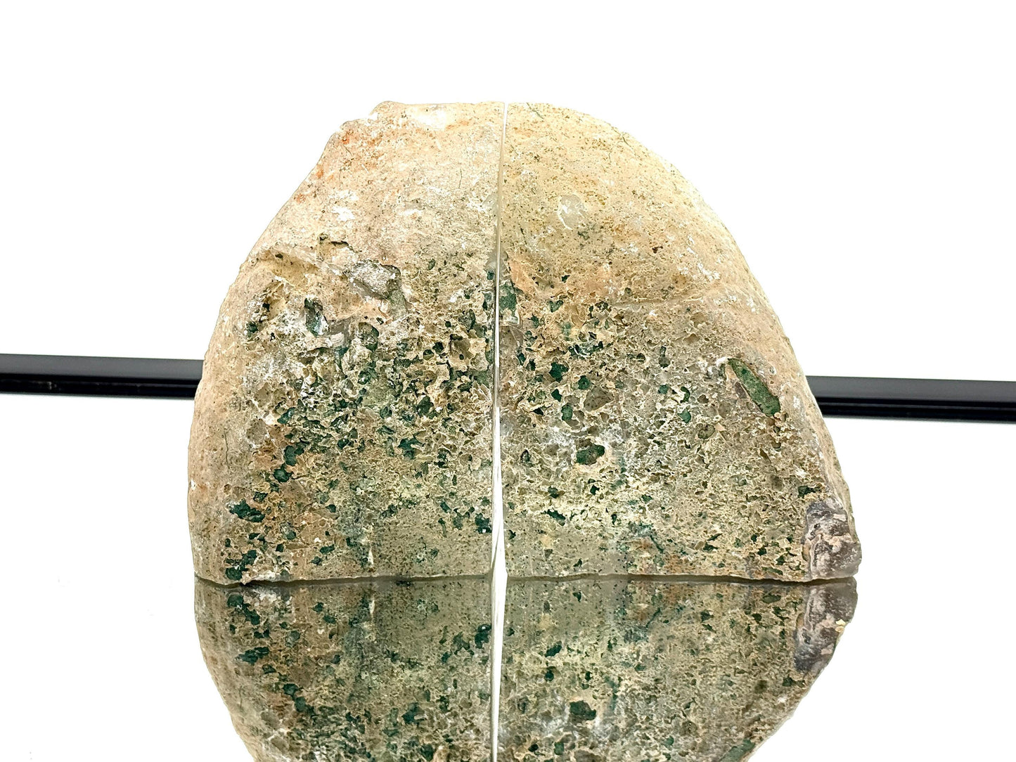 Large Agate Crystal Bookends Home Decor Office Gift Natural Agate Quartz (#45)