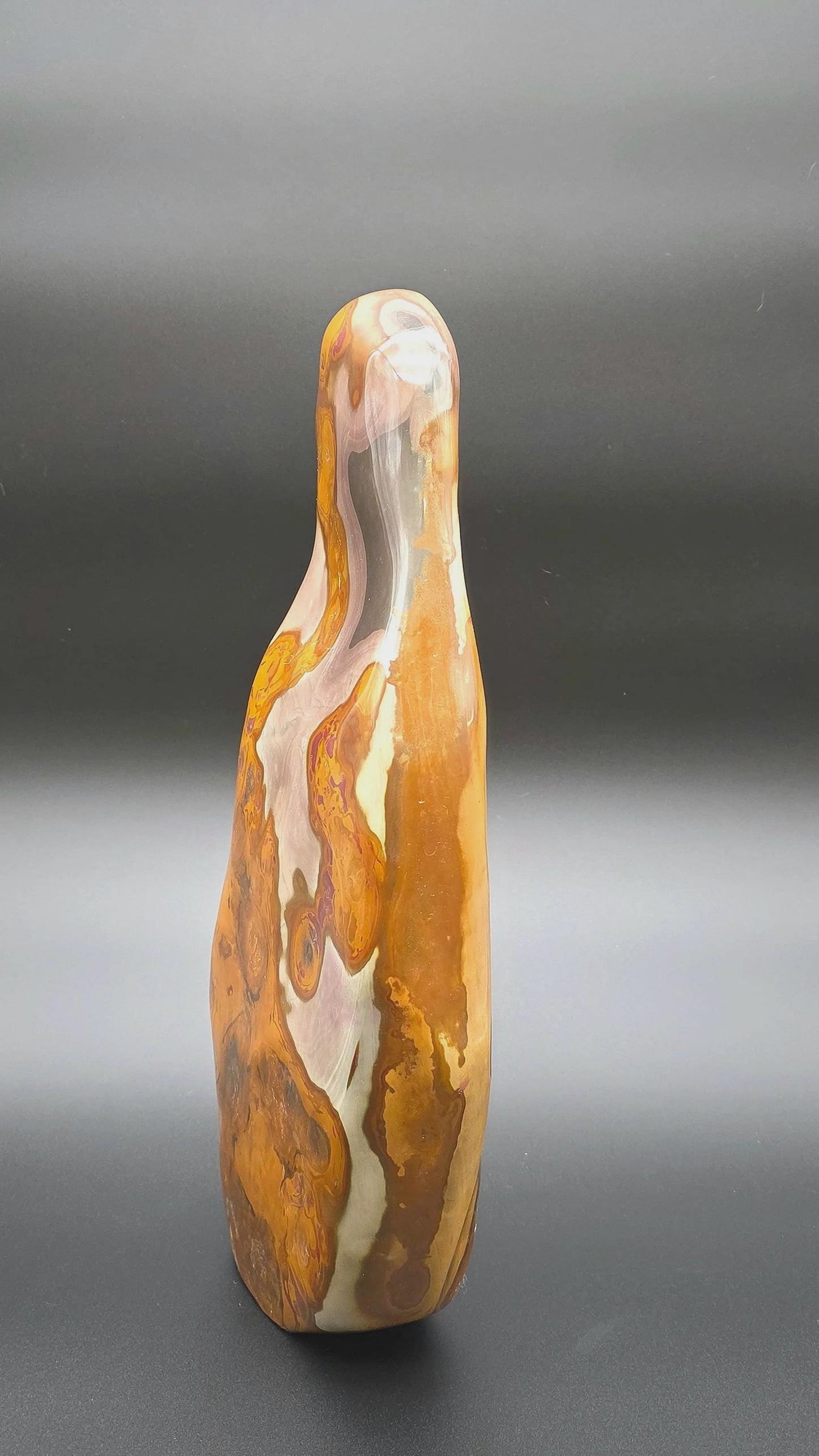 Extra Large Polychrome Jasper Freeform, Natural Home Decor Crystal Gift