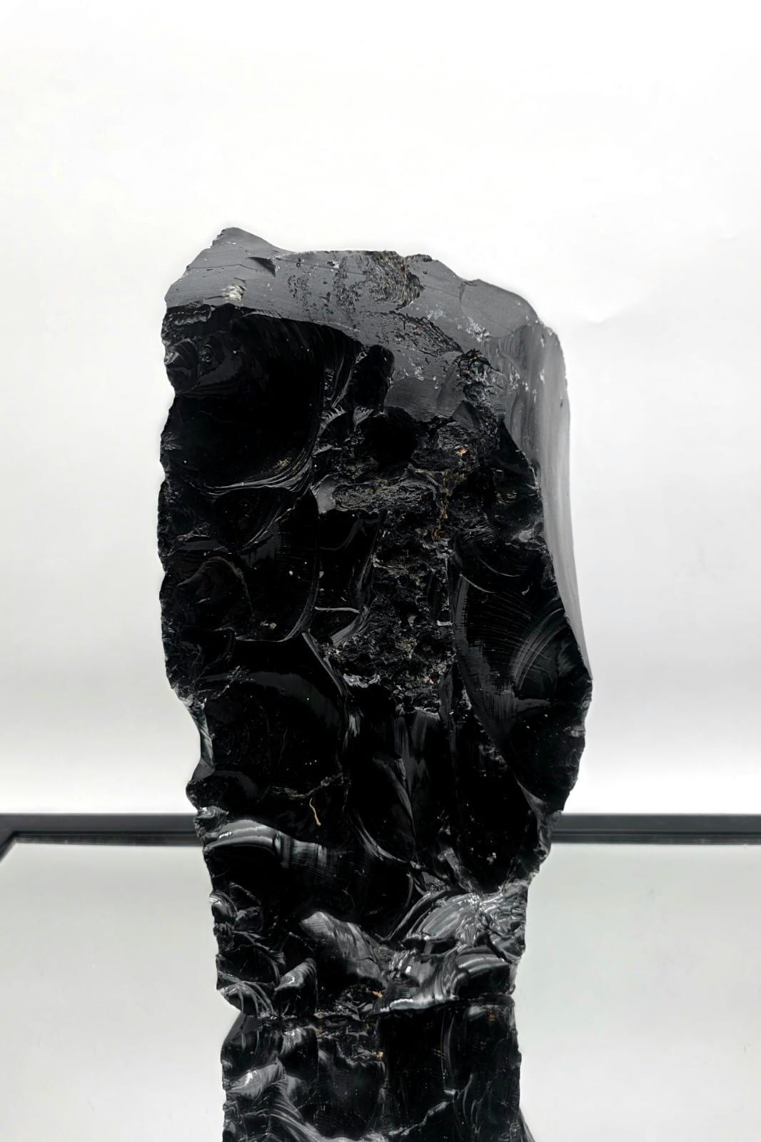Large Natural Black Obsidian Crystal Freeform 8.9kg