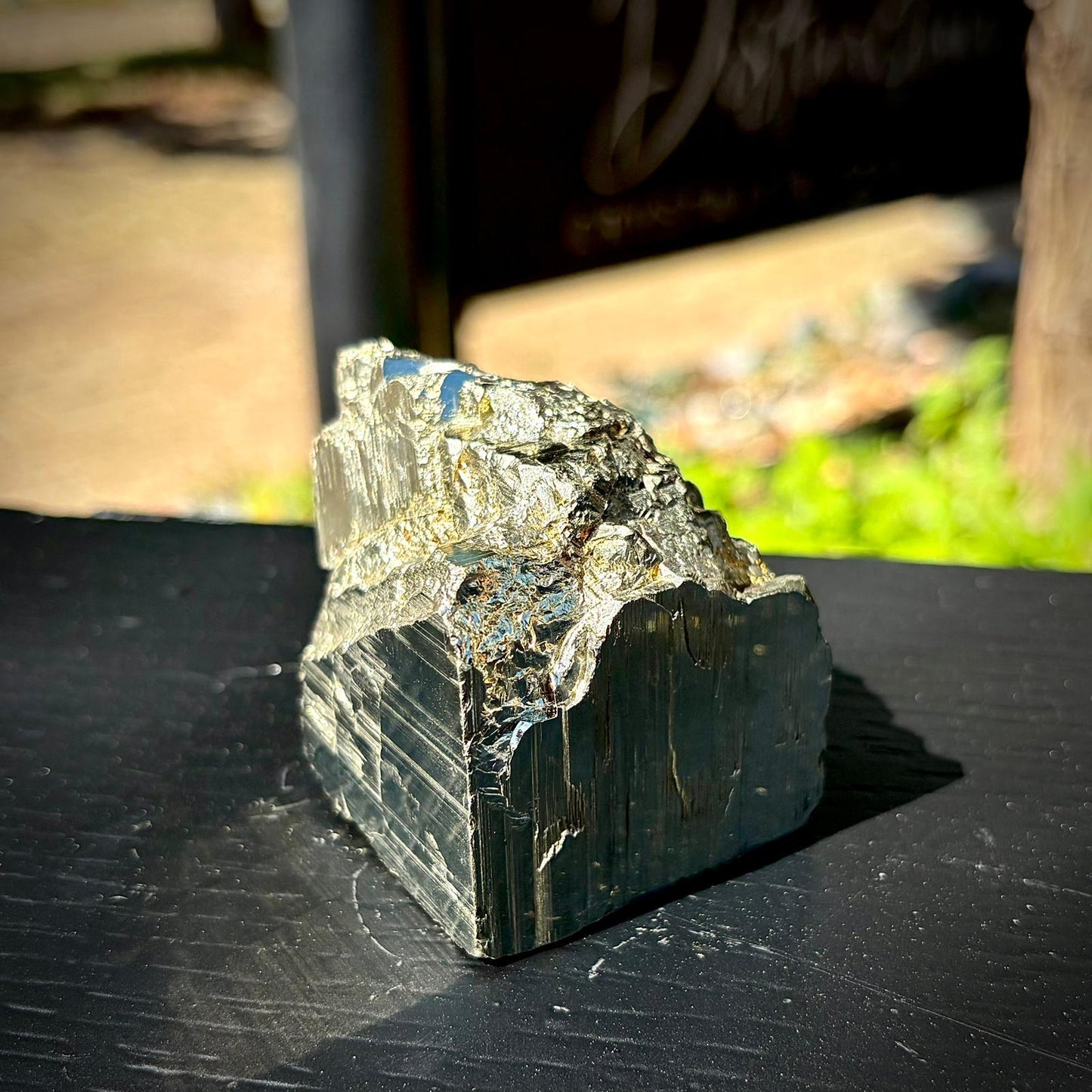 Pyrite Crystal Specimen #10 | Collectors Peruvian Pyrite | Fool’s Gold Mineral