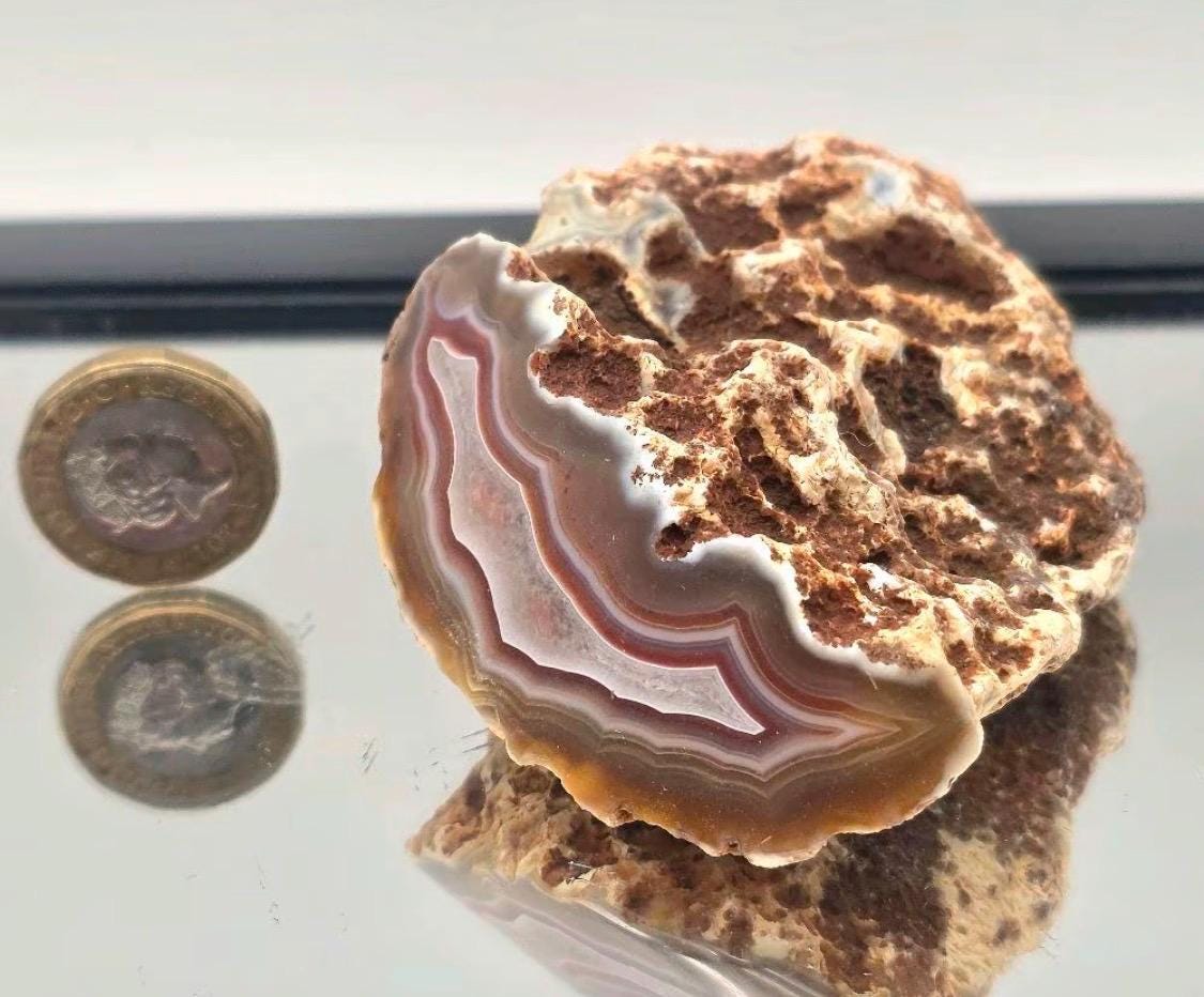 Malawi Agate | Polished Display Face | Collectors Piece (DP)