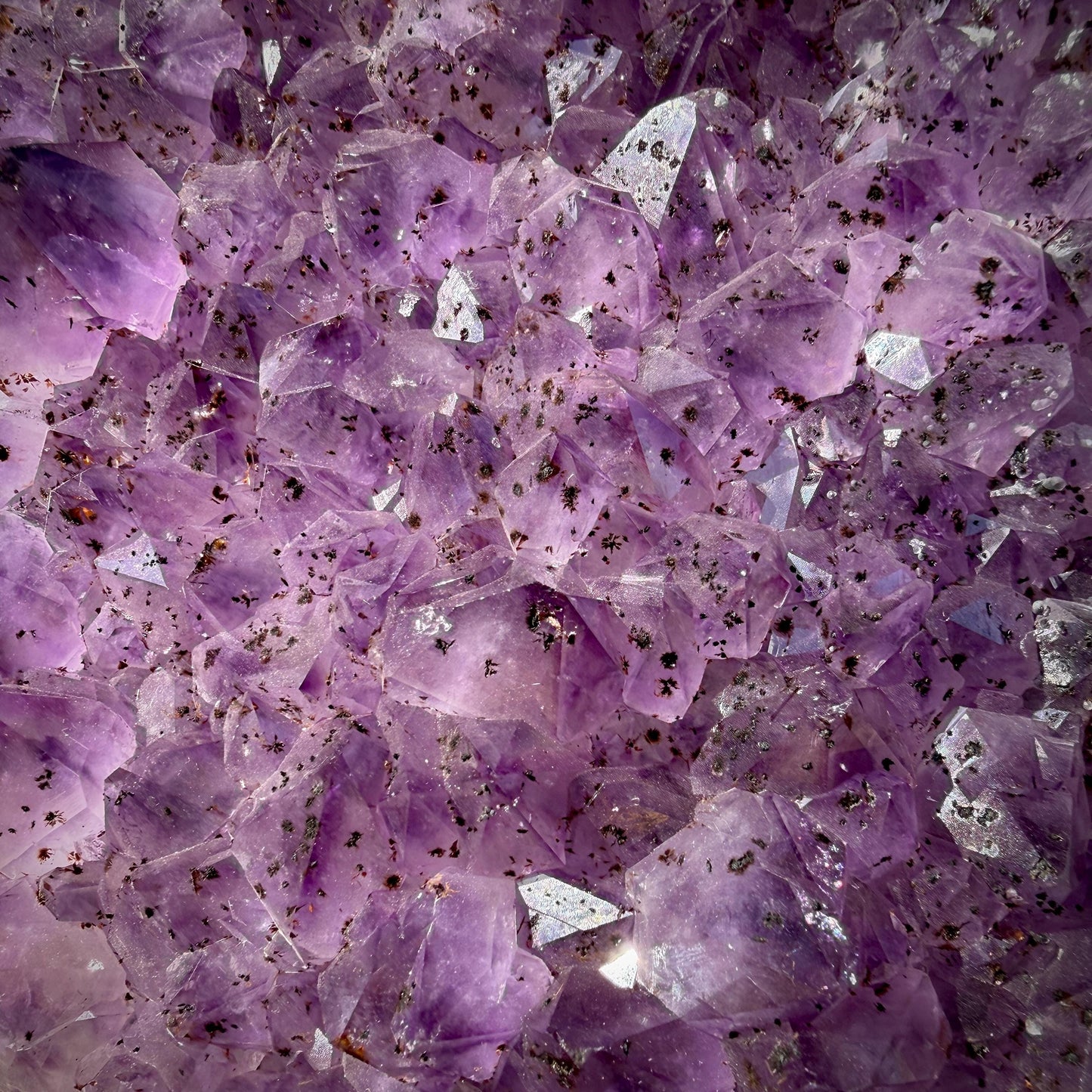 Large Dark Purple Amethyst Cluster with Polished Edge | 12.15 KG