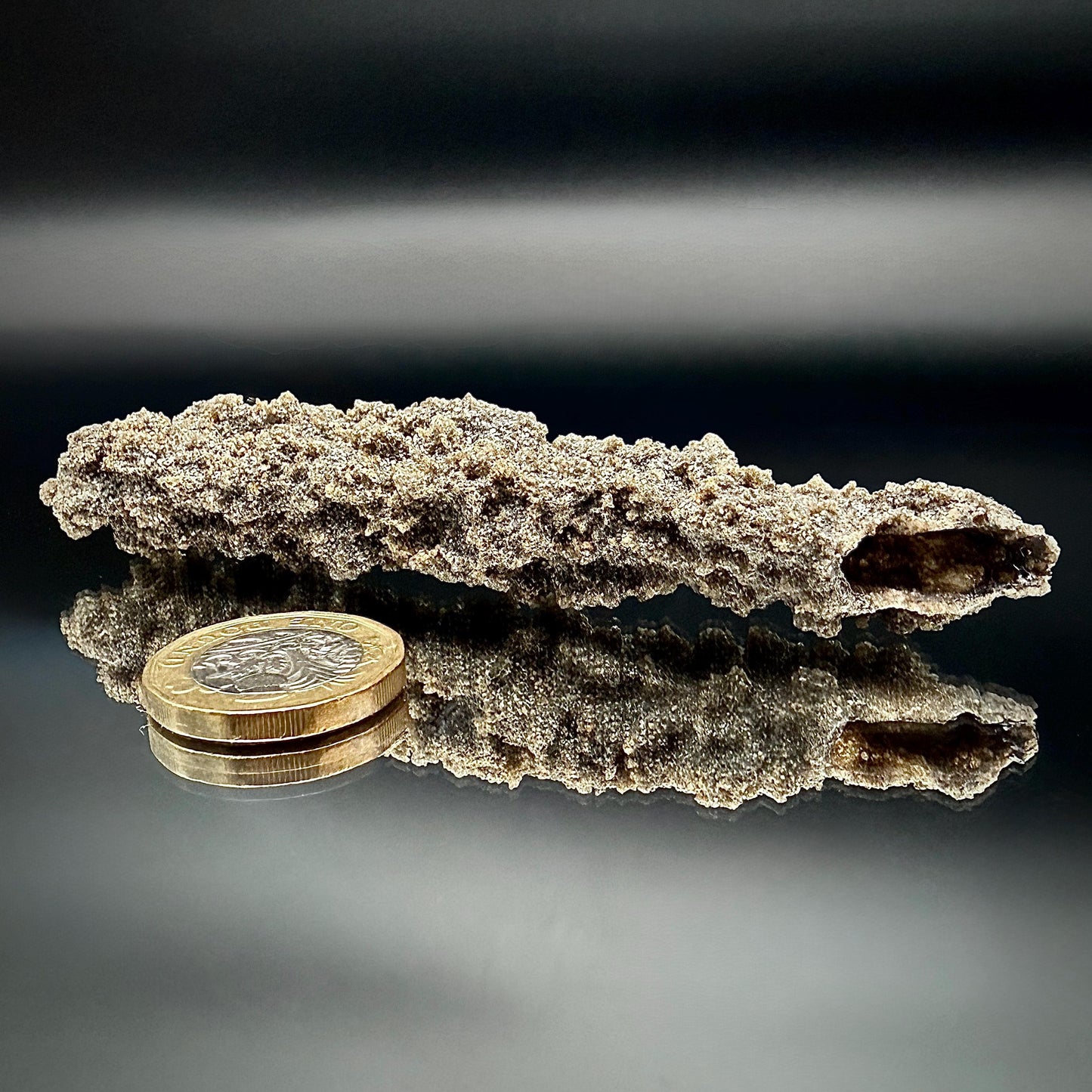 Large Fulgurite Specimen - Petrified Lightning Stone from Libyan Desert #16