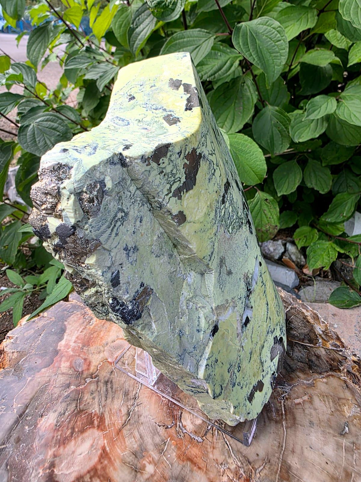 XL Healerite / Green Serpentine with pyrite | 2.13kg