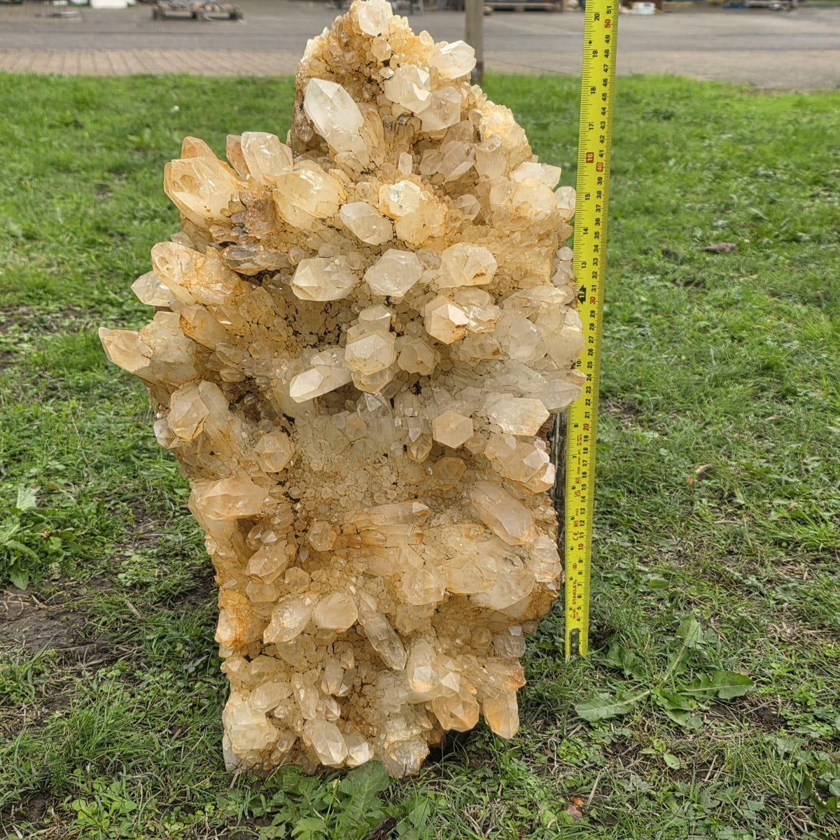 XXL Golden Healer Quartz Crystal Cluster | LargeNatural Quartz Collector Specimen | 26.7kg