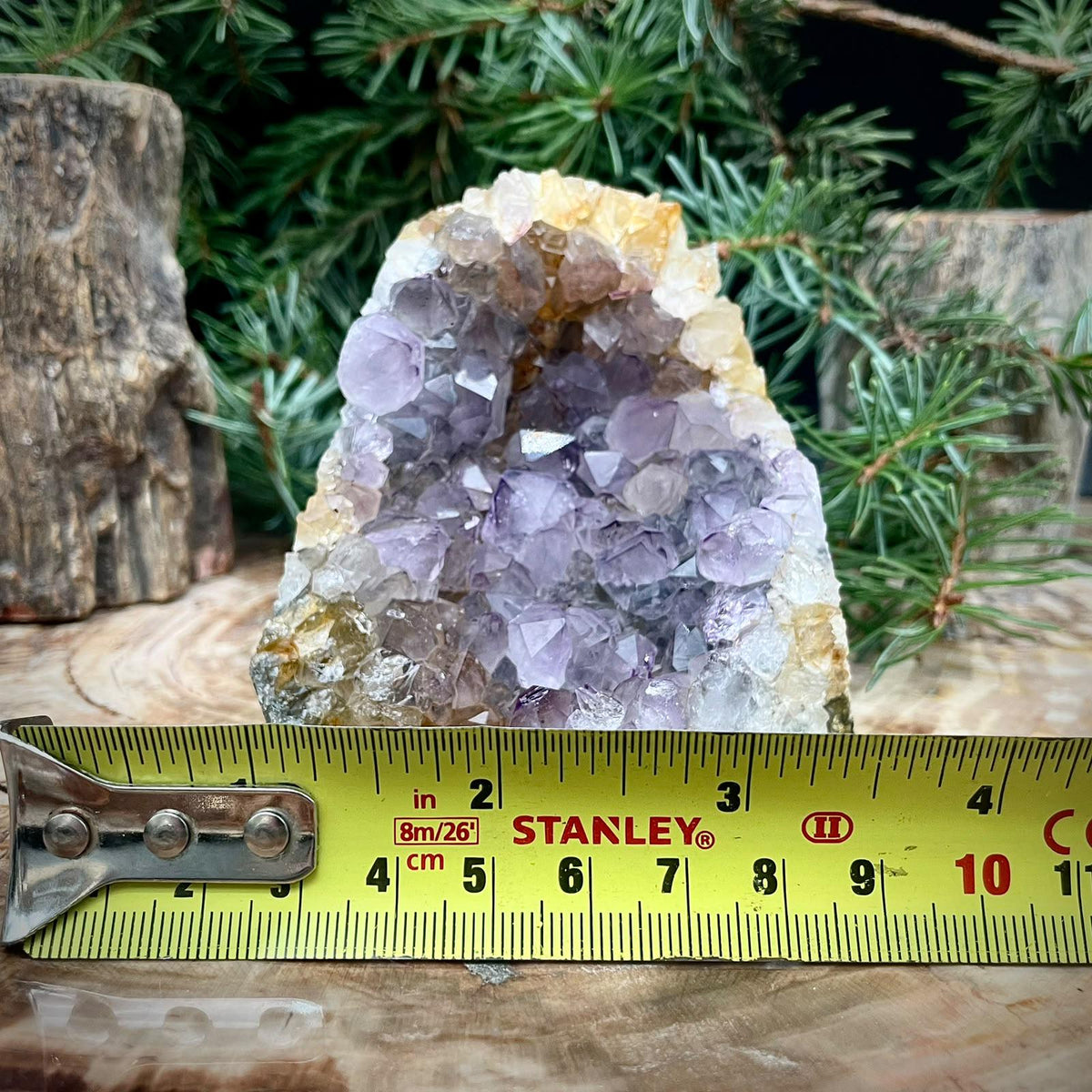 Amethyst Crystal Cutbase | Large Freestanding | ACB33 569g