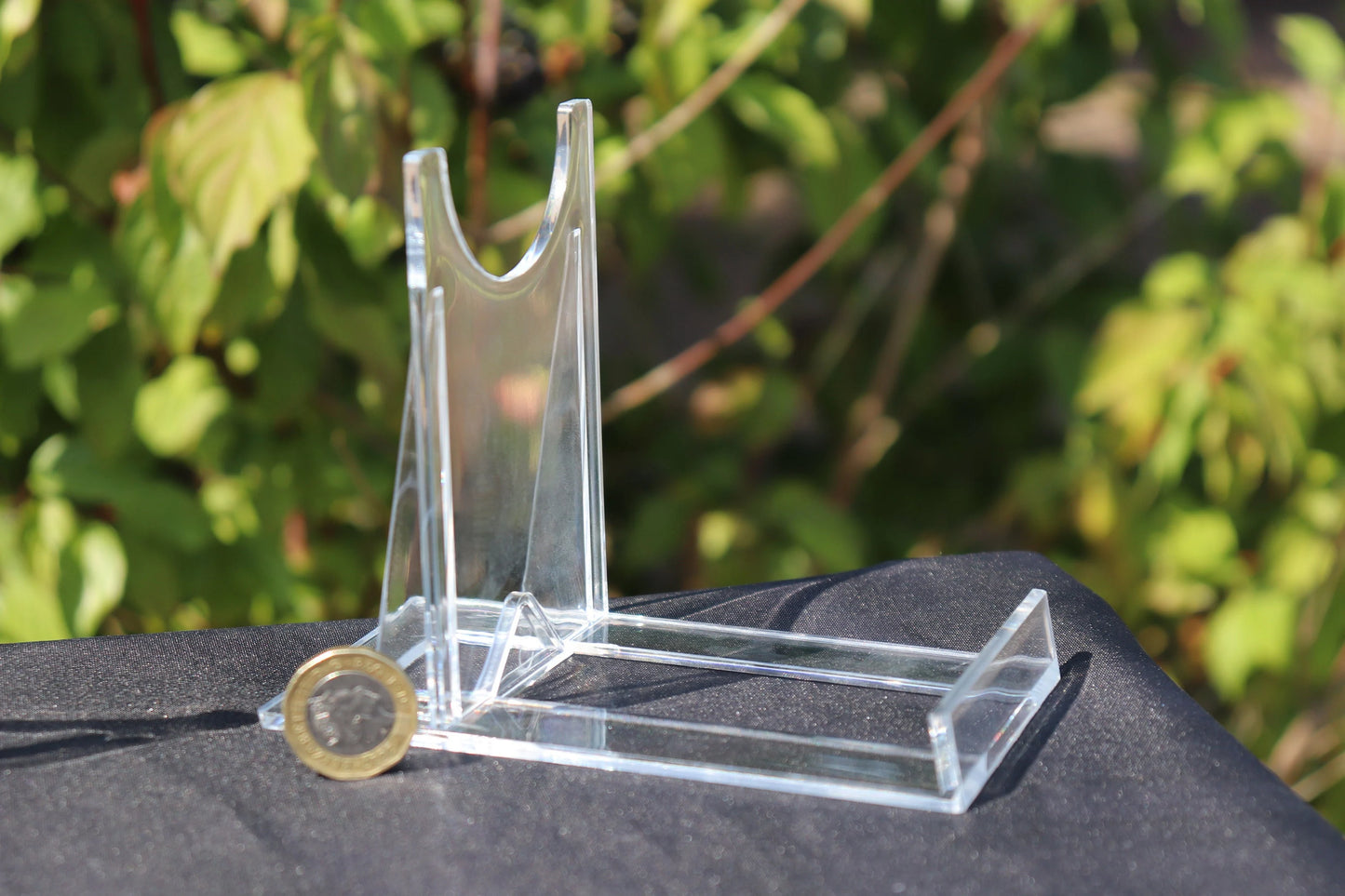 Extra Large Clear Crystal & Mineral Display Stand