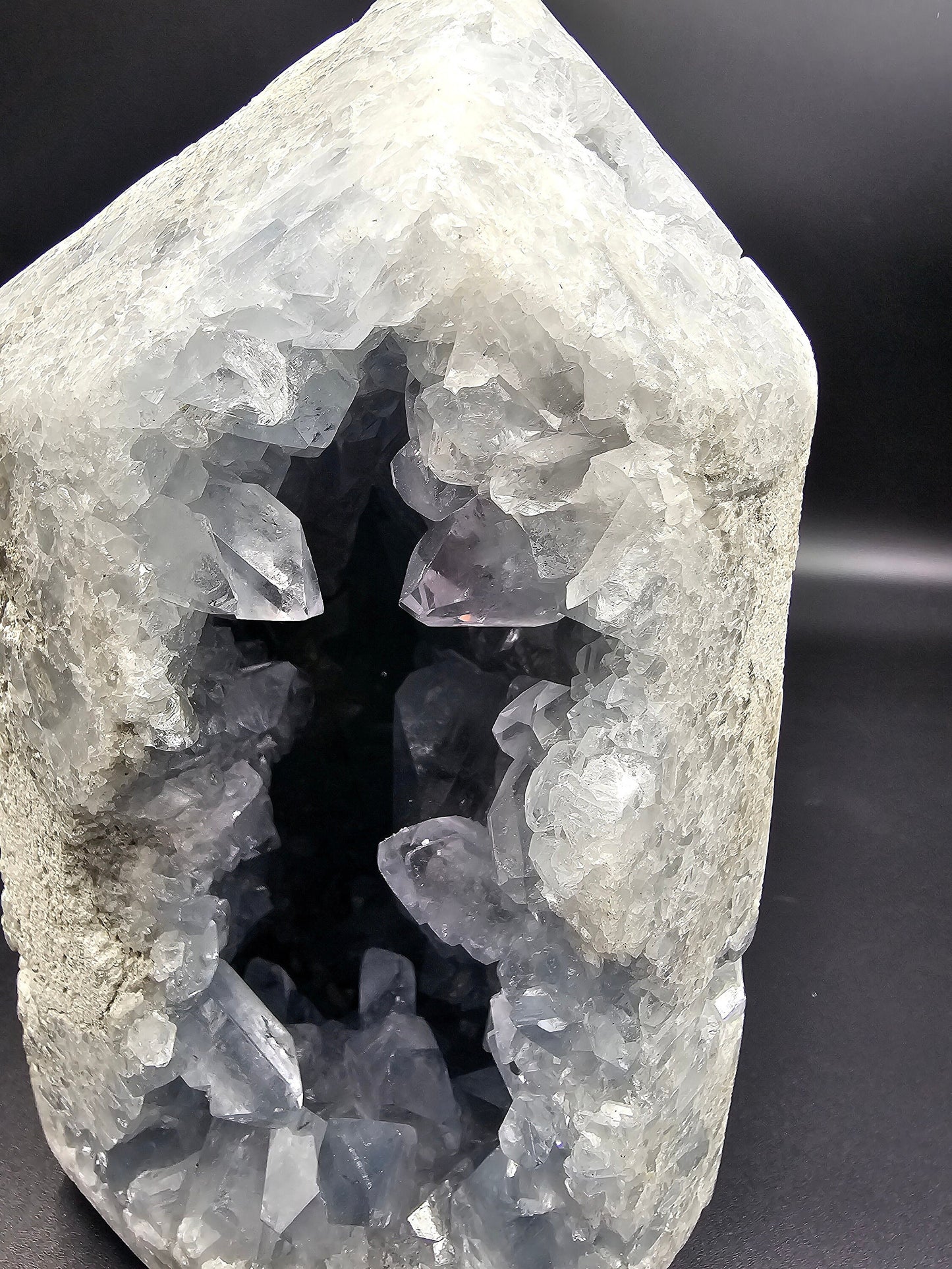 High Quality Celestite Crystal Tower 3.45kg