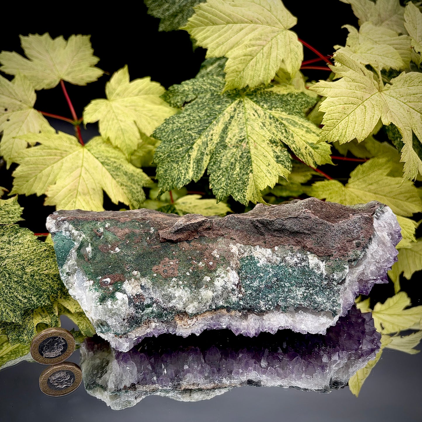 Large Brazilian High-Grade Amethyst Crystal Cluster | AMC-1