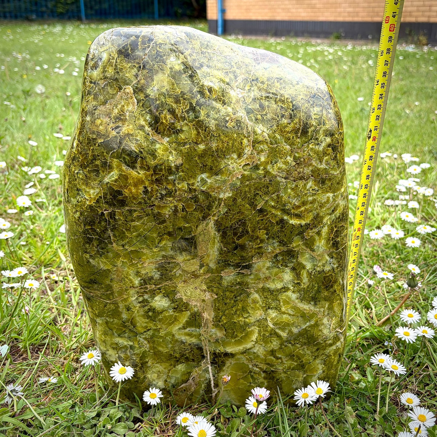 XXL Green Opal Crystal Freeform 19.5kg