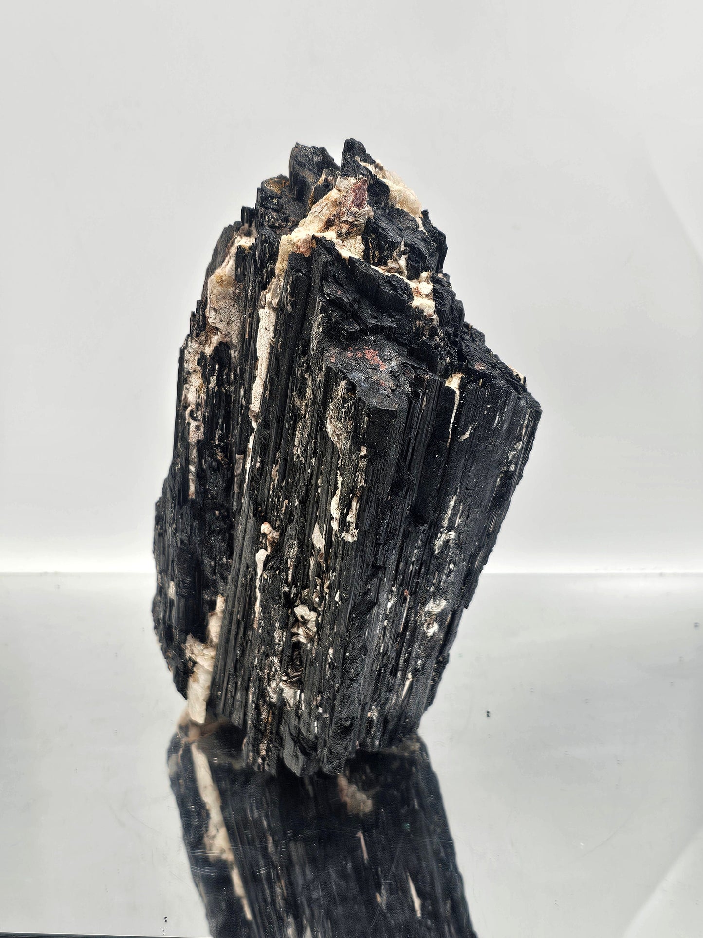 XL large black tourmaline crystal