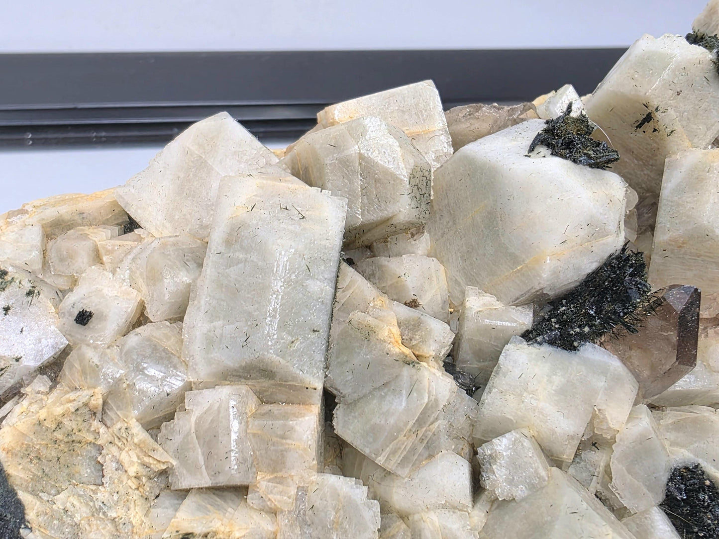 Unique collector-grade mineral piece with striking crystal details.