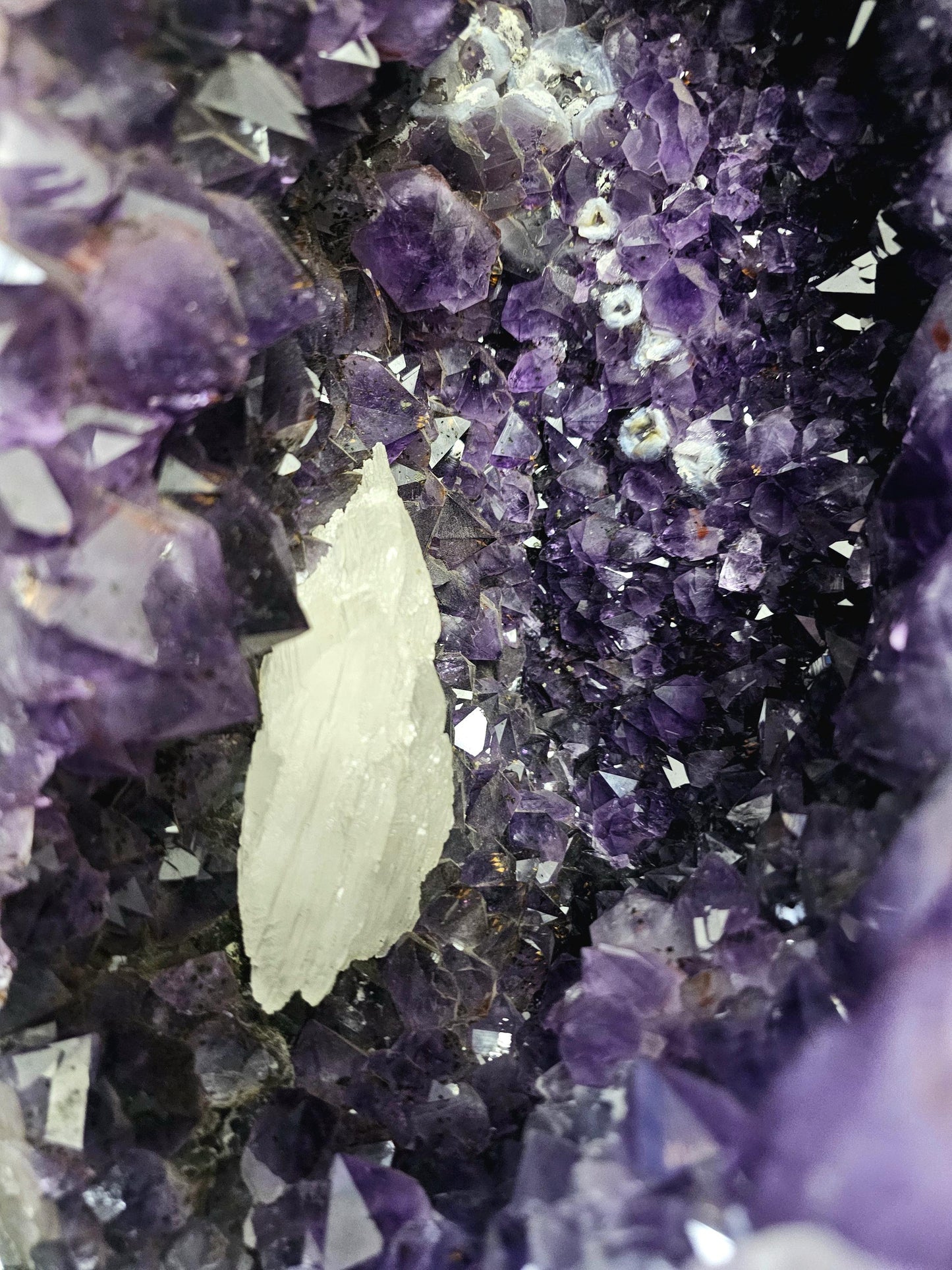 High-quality amethyst wings,