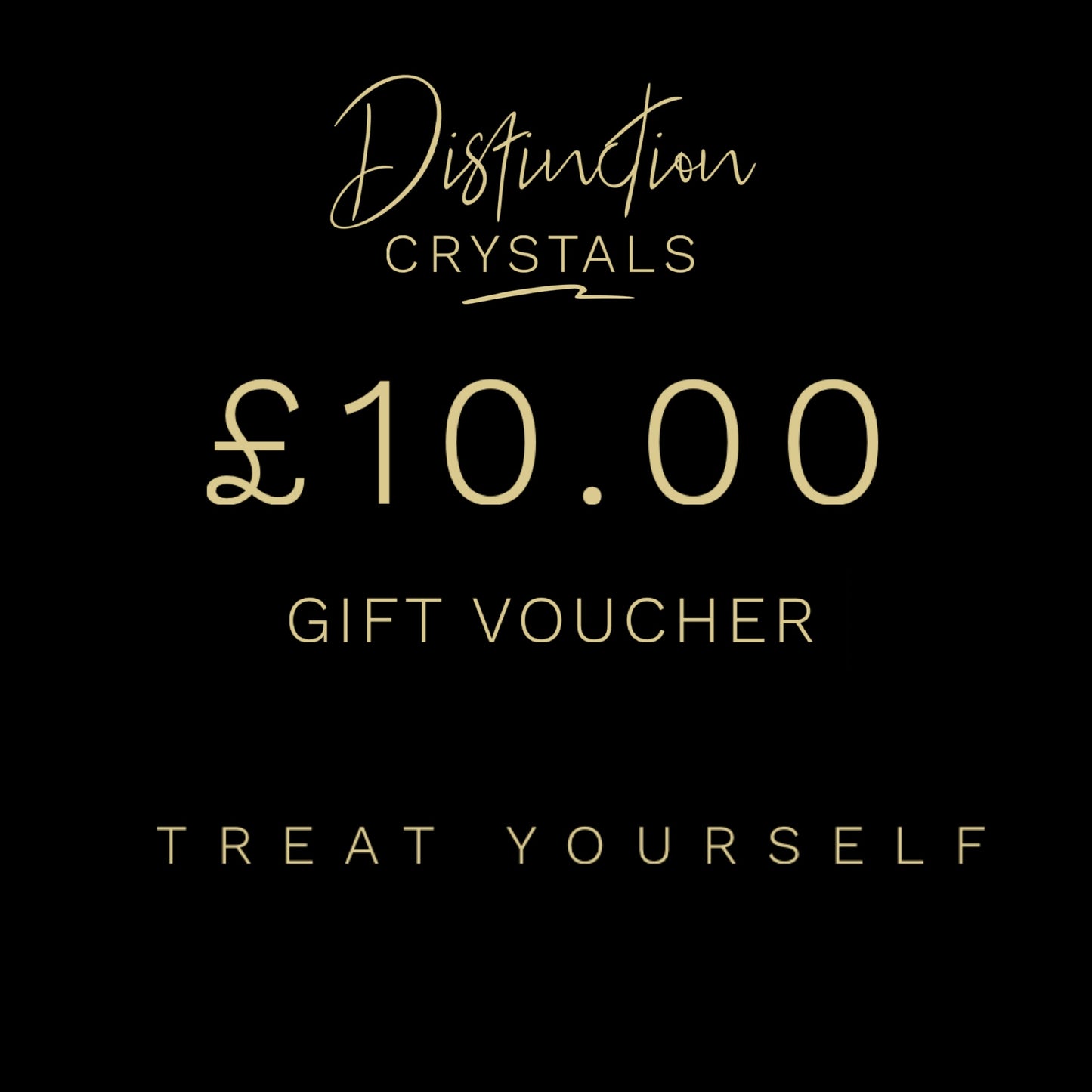 Perfect gift for crystal lovers: digital gift voucher for Distinction Crystals