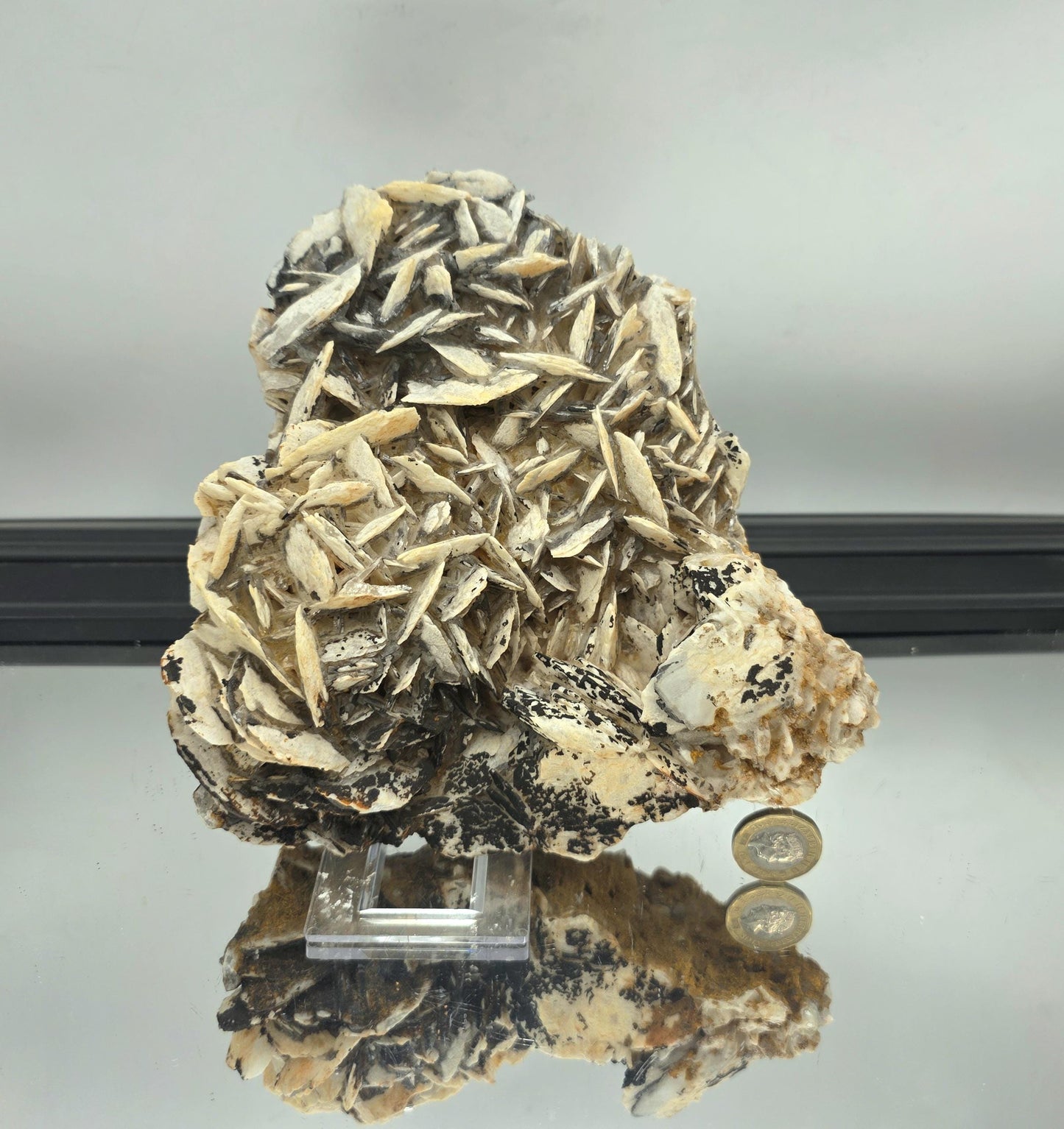 Unique mineral formation of Black Rose Baryte