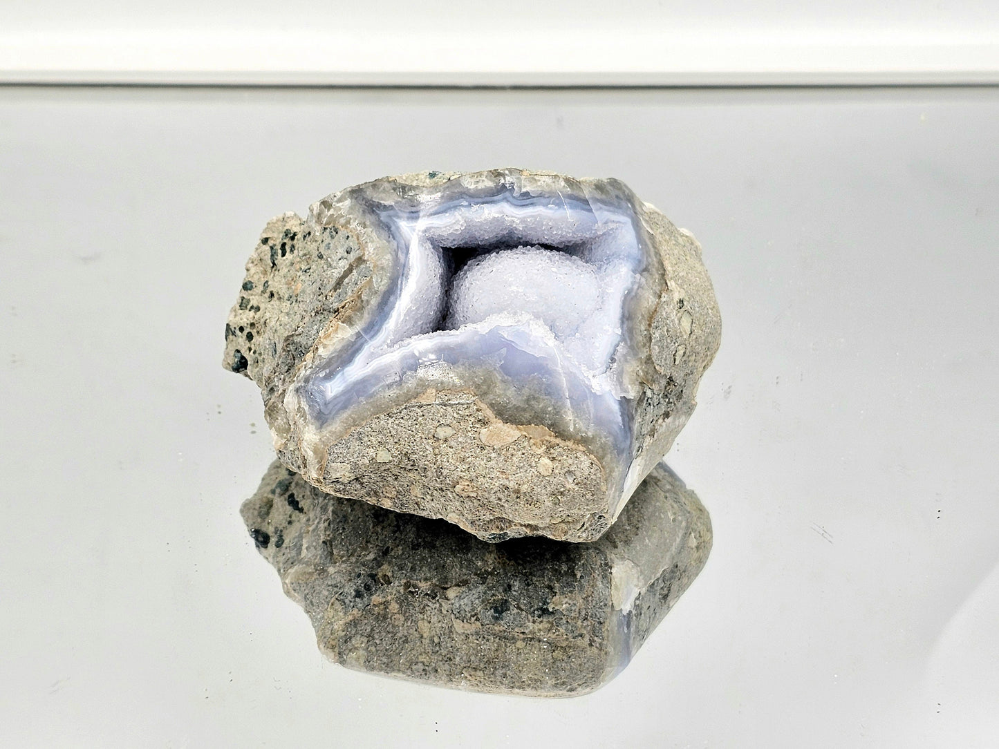 blue lace agate druzy