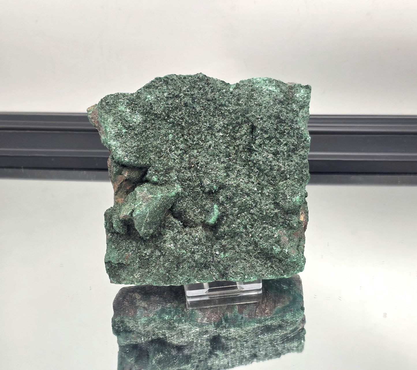 Crystallised Malachite with rich green tones