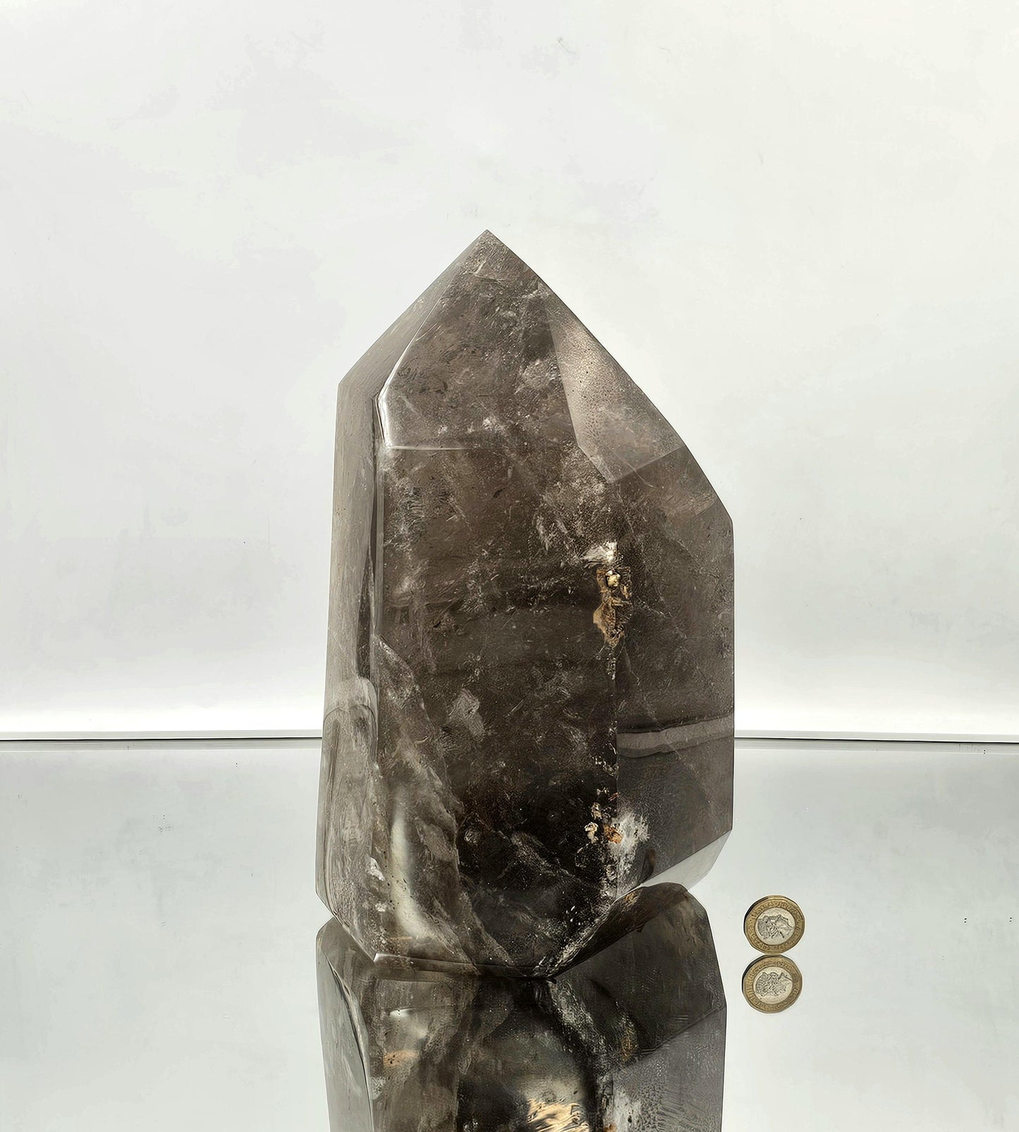 crystals interior design large smokey quartz