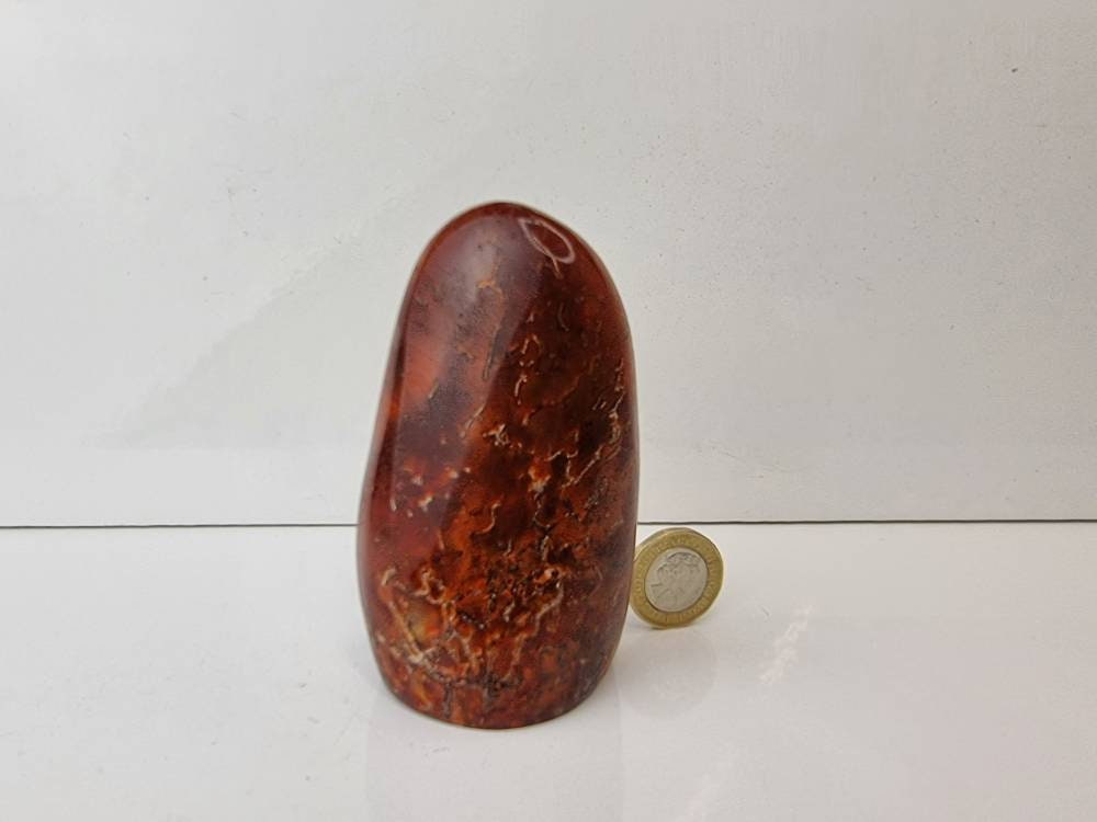 dark red carnelian crystals