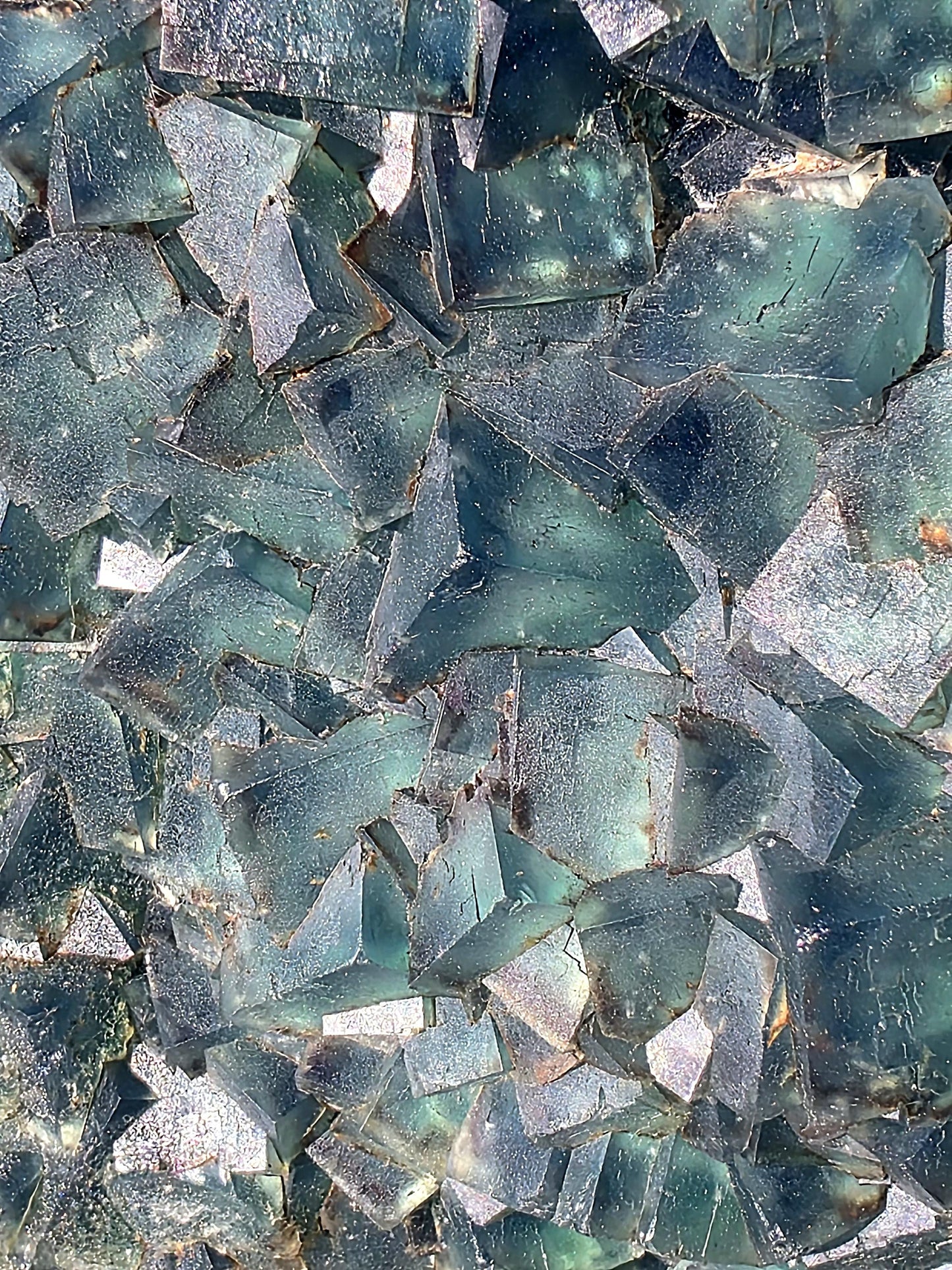 Natural Madagascan Green Fluorite crystal for decor.